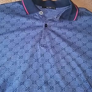Gucci Polo Shrt GG Fabric Medium